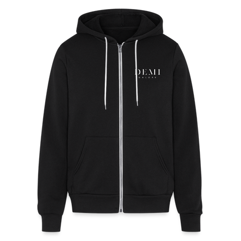 Signature Full Zip Hoodie - black